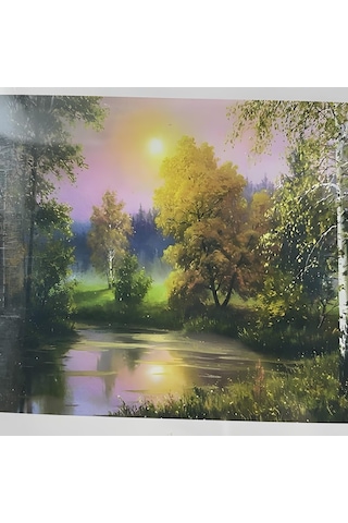 5d Yapışan Boncuk Goblen Mozaik Tablo Pano 40 X 50 Cm 77017 Diğer