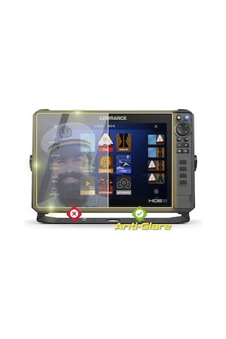 Lowrance Hds Pro 12 Fishfinder - Ipg Anti-glare Yansıma Önleyici Mat Ekran Koruyucu