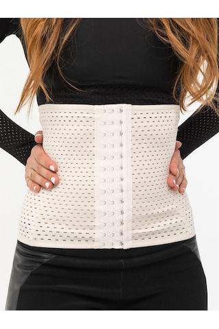 Mistirik 5 Bölge Etkili Hava Alabilen Lateks Korse Ten Renk Açık Bej