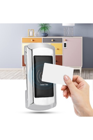 Geeroyoo Em108 Çinko Alyüminyum Elektronik Dolap Kilit: Tam Otomatik İşlem, Yüksek Kaliteli Malzeme, Güvenli Ve Dayanıklı Pil Dahil Değil