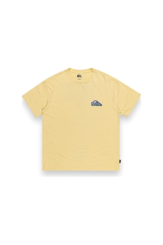 Quiksilver Eqyzt07654 Take Us Back Logo Ss Sarı Erkek T-shirt Sarı