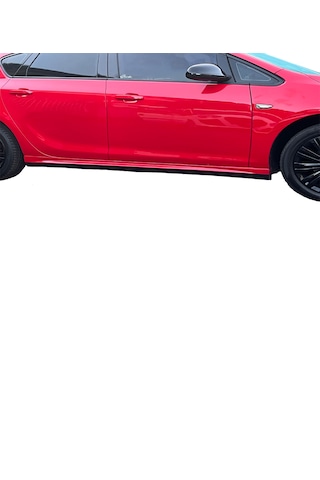 Opel Astra J Hb - Sedan R Yan Marşpiyel Seti Boyasız Plastik