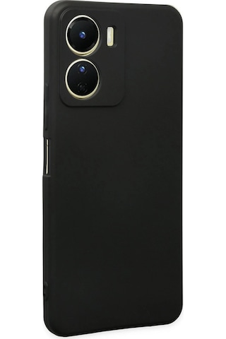 Newface Vivo Y16 Kılıf First Silikon Glblseme - 31 - Siyah