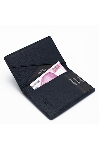 Pierre Cardin Unisex Deri Kartlık 0123 Lacivert