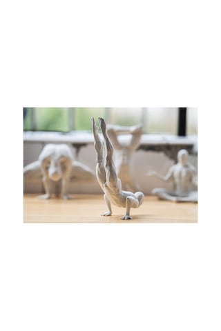 Yoga/meditasyon Yapan İskandinav Tarzı Biblo Heykel Figür Dekor Dekorasyon Hediyelik Denge Ve Huzur 4