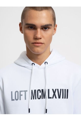 LOFT Regular Fit Erkek Sweatshirt Lf2034936 Q1.v1 Beyaz