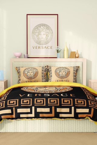 Marka Nevresim Takımı Çift Kişilik Pamuklu Saten Kumaş 6 Parça 3d Dijital Baskı Duvet Cover Set Model No:100 Renkli