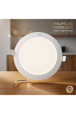 Philips 23w Led 1800-2000 Lumen 3000k 4000k 6500k Delik Çapı 20cm Dış Çapı 22.5 Cm Yükseklik 4cm