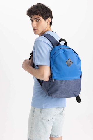 Defacto Unisex Laptop Bölmeli Okul Sırt Çantası U3655aznsbe2 Mavi