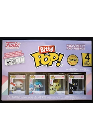 Funko Bitty Pop Hello Kitty And Friends 4'lü Paket Figür Boyu 2,25 Cm