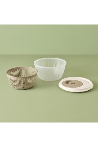Bella Maison Adapt Salata Kurutucu Bej 25.6 x 25.6 x 14.2 CM
