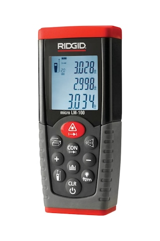 Rıdgıd 36158 Micro Lm-100 50mt Mesafe Ölçer Lazer Metre