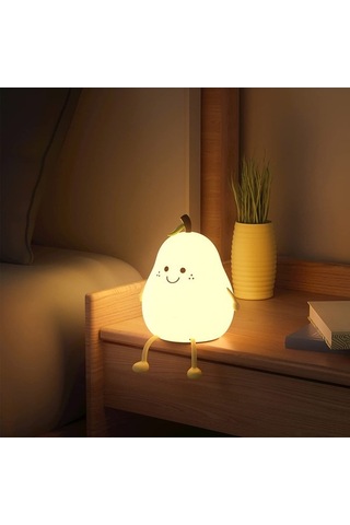 Novahub Ana Sayfa Armut Gece Lambası, Çift Uyku Gece Lambası Armut Gece Lambası, Modern Yatak Odası Ihtiyacınız İçin Uygun Haki