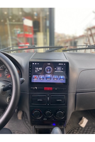 Fıat Albea 9" Uyumlu Androıd Multimedya Gerçek 2/32 Kablosuz Carplay Geri Görüş Kameralı 9"