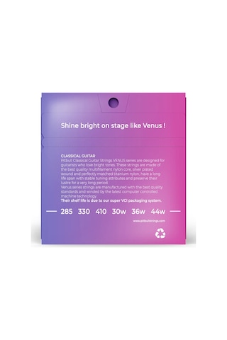 Pitbull Strings Venüs Series Vcg Ht Takım Tel Klasik Gitar Teli