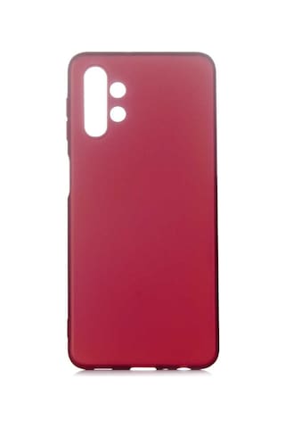 Samsung Uyumlu Galaxy A13 4g Kılıf Zore Premier Silikon Kapak Mürdüm