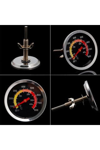 Barbekü Mangal Fırın Termometresi 450 Derece Thr223