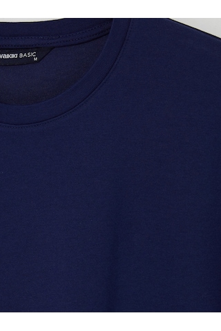 Lcwaıkıkı Classic Lacivert Regular Fit Dry Touch Kalın Kumaş Tişört /03