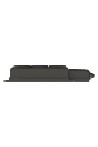 Kauçuk Üçlü Grup Priz - 16a, 220-250v, Darbe Korumalı 0,25 mm² / 0.34 mm²