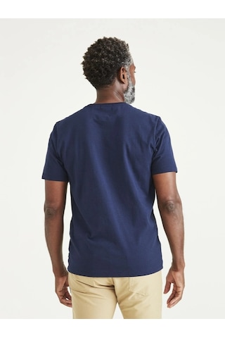 Dockers T3 Crewneck Tee Navy Blazer Erkek Mavi T-shirt - A3143