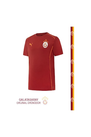 Galatasaray Lisanslı Kırmızı Puma A Takım T-shirt Kırmızı