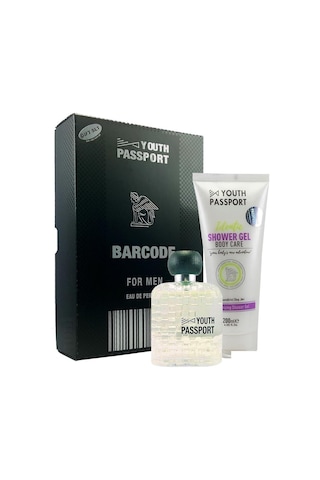 Youth Passport Barcode Erkek Parfüm EDP 100 ML + 200 ML Duş Jeli
