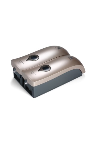 Vkemall Duvar Tipi 2'li El Sabunu Dağıtıcı - Duş Jeli Ve Şampuan Basıncı - Duş Odası Duvar Montajlı Delme Yok - 300ml 2 Kapasite - Şampanya Altını Şampanya Altın