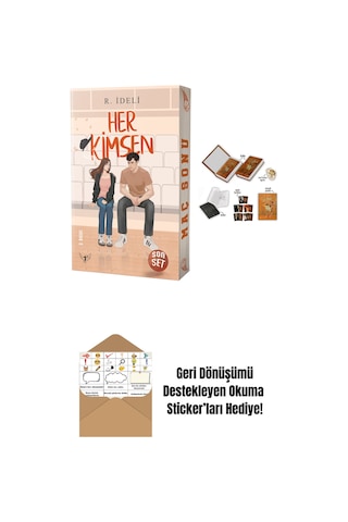 Her Kimsen - Son Set + Eflâl 4 Ciltli - Kutulu Set + Okuma Sticker'ları