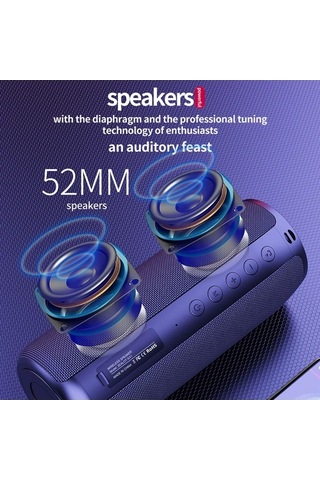 Flybuy Zealot S51 Yeşil Kamuflajlı Bluetooth Hoparlör - 10w, Ipx5 Su Geçirmez, 8 Saat Çalışma, Tws, Bluetooth 5.0