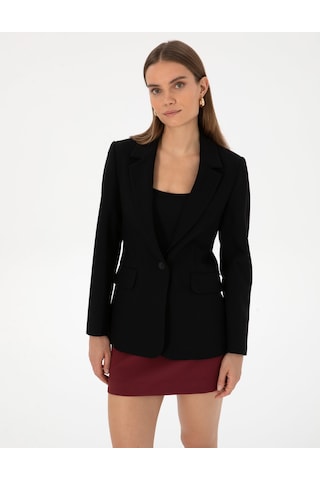 Pierre Cardin Kadın Siyah Ceket 50310125-vr046 Siyah