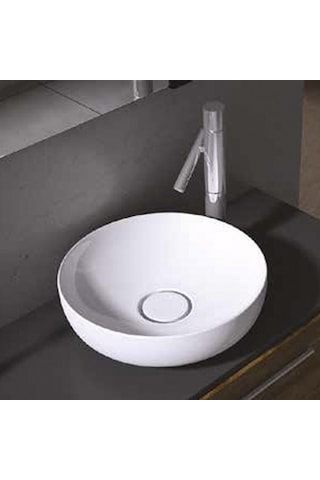 Esvit Lapino Vision 42 CM Tezgah Üstü Deliksiz Çanak Lavabo 6342 Dahil