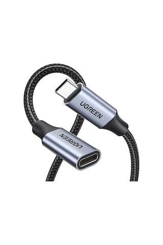 Gen2 100 W Thunderbolt 3 Type-c To Type-c Örgülü Uzatma Kablosu 50 Cm Diğer