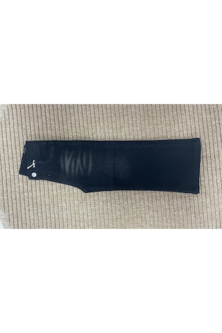 Noble Kids Kız Çocuk Siyah Denim Pantolon