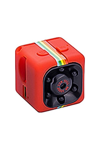 Yaozixa Küçük Hareket Kamerası 1080p Hd - Geniş Açı Görünüm, Hareket Algılama Ve 100 Dakika Çalışma Süresi - Siyah