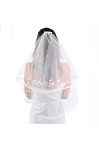 Bride To Be 2 Parça Bekarlığa Veda Gelin Duvak Ve Kuşak Seti