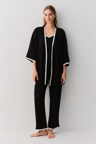 Suwen Cecilia Uzun Sabahlık Sh26102615012 Siyah