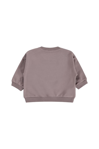 Civil Baby Çiçek Nakışlı Basic 6-18 Ay Sweatshirt - Kahve