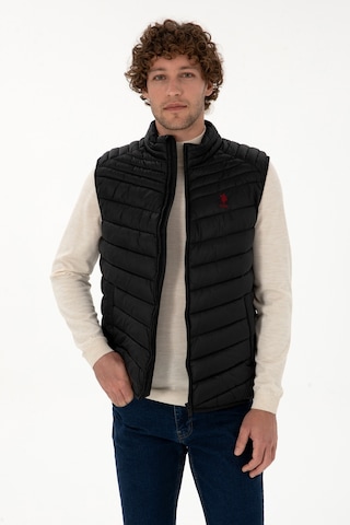 U.s. Polo Assn. Erkek Siyah Yelek Dokuma 50312012-vr046 Siyah