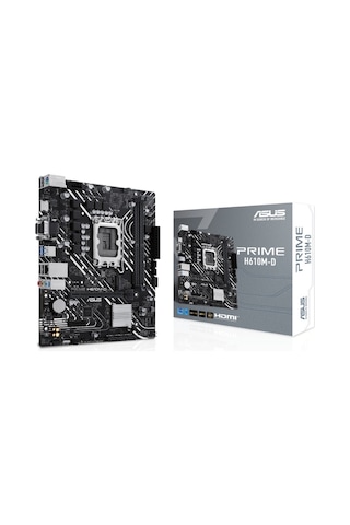 Asus Prime H610M-D Intel H610 5600 MHz DDR5 Soket 1700 mATX Anakart