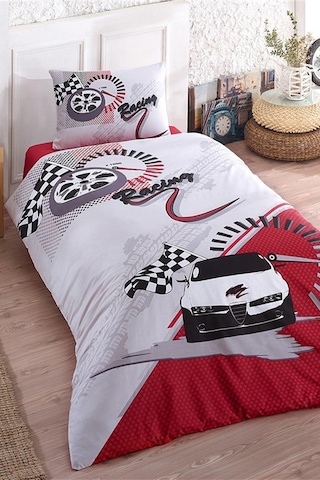 Kristal Race Ranforce Nevresim Takımı Tek Kişilik