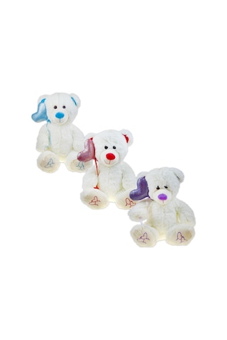 Pl62486 30 Cm Kalpli Balonlu Ayı -hly