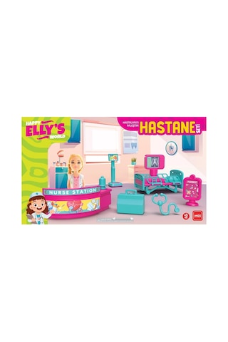 Enf-39184 Ellys World Hastane Seti Oyuncak Bebek Standart