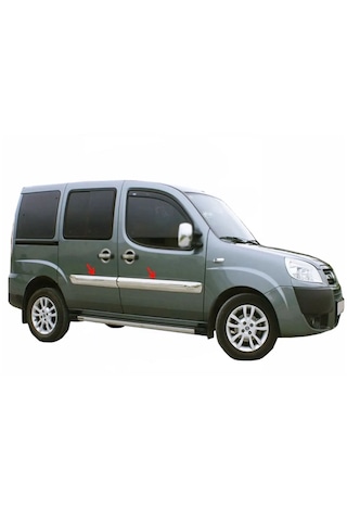 Fiat Doblo Krom Yan Kapı Çıtası Geniş 4 Kapı 2006-2010 P.çelik