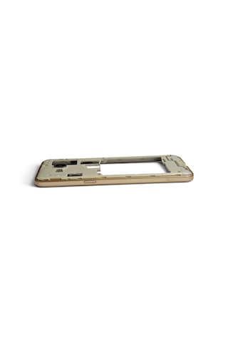 G530 Orta Kasa Samsung Galaxy Grand Prime Uyumlu Gold Renk Orta Kasa Çerçeve + Ses Açma On Off Tuş Plastik Ve Kamera Camı