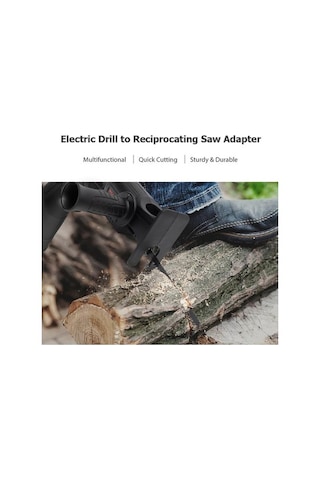 Pazly Tilki Testere Modifiye Matkap Ucu - Elektrikli Değiştirilebilir Bıçak Adaptörü 3 Op