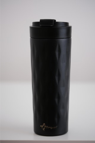 Png-1167 500ml Flip Kapak Desenli Çelik Mug 6 Saat Sıcak 12 Saat Soğuk Sızdırmaz & Bpa Free Siyah