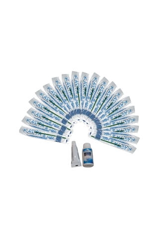 Karya Poşetli Ağız Bakım Seti Peroksitli 20 Swablı