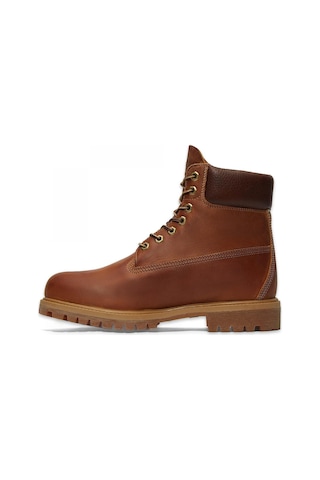 Timberland Tb127094 Timberland Premium 6 Inch Lace Up Waterproof Kahverengi Erkek Bot Kahverengi