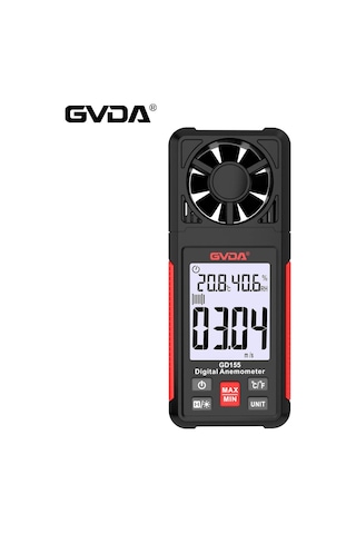 Conventions1 Dijital Anemometre El Rüzgar Hızı Ölçer Gd155 İle