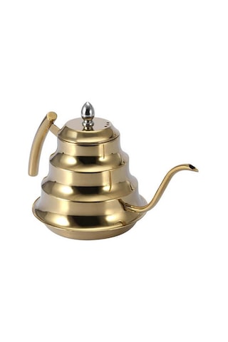 Paslanmaz Çelik Kahve Su Isıtıcısı Dökün Uzun Dar Borulu Çay Potu Kahve Kapları Antrasit